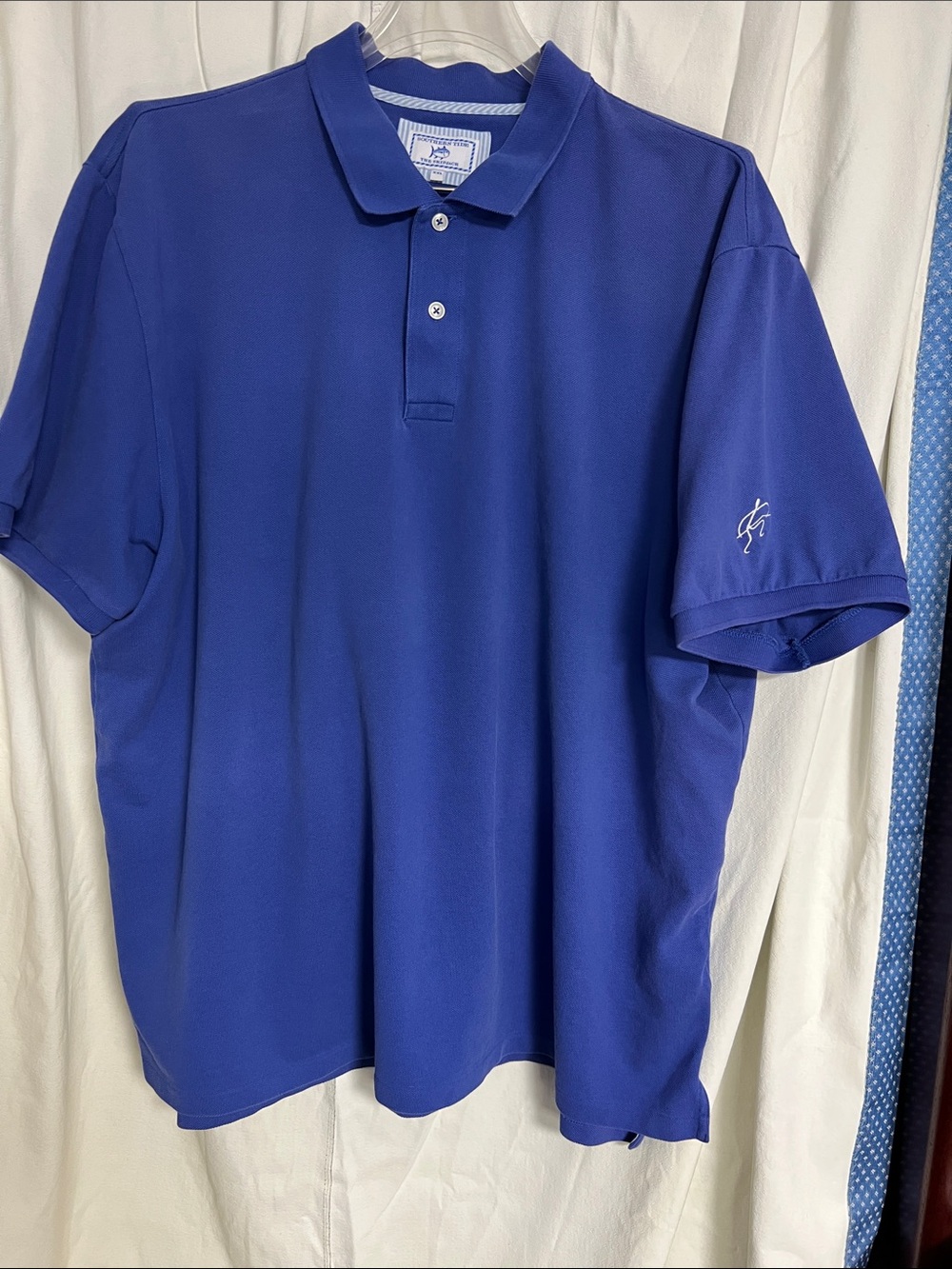 XXL Southern Tide Men's Polo in Cobalt Blue